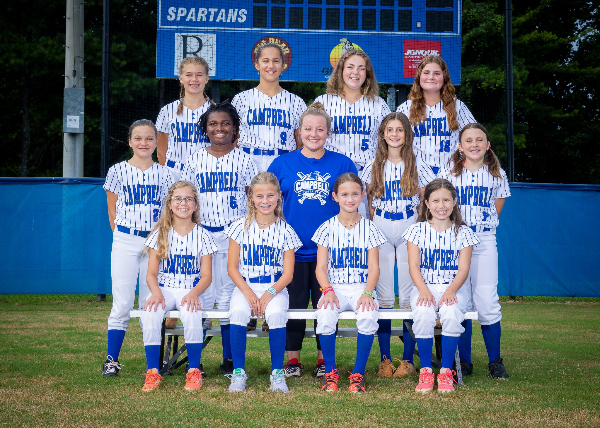 Campbell High School Fastpitch Softball Lady Spartans